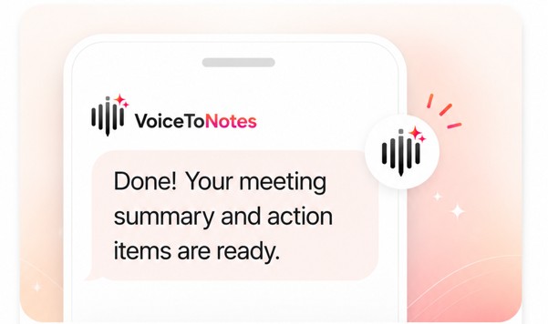 VoiceToNotes App UI